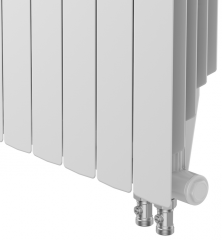 Биметаллический радиатор Royal Thermo Vittoria Super 500 VDR80 - 5 секц.