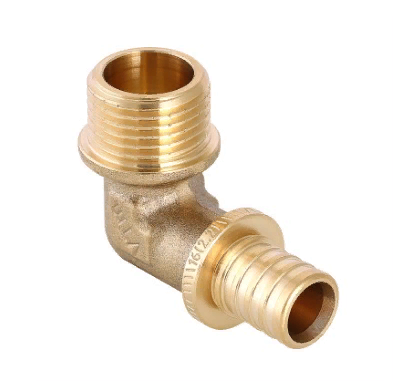 Угольник аксиальный Valtec 20х1/2 VTm.453.BG.002004 с переходом на наружную резьбу