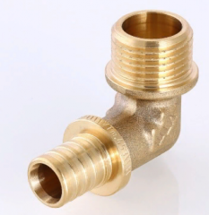 Угольник аксиальный Valtec 20х1/2 VTm.453.BG.002004 с переходом на наружную резьбу