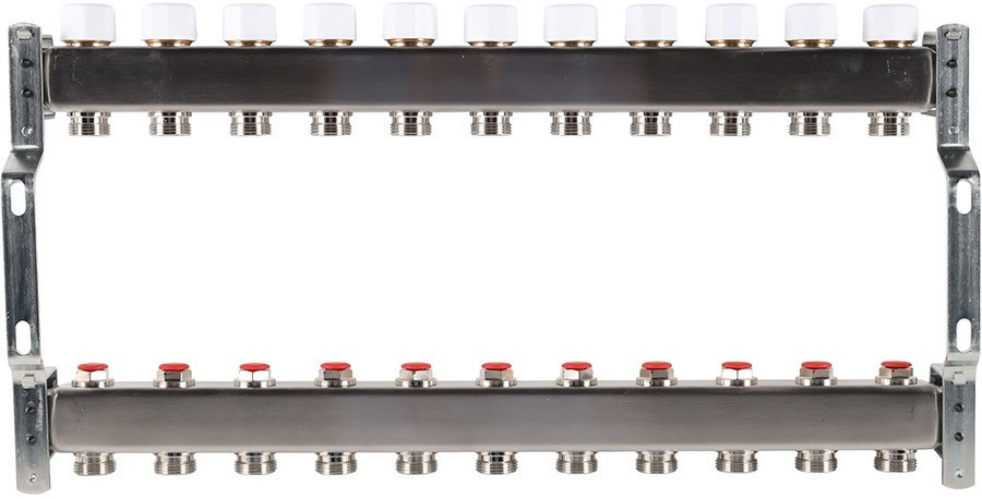 Для отопления Rommer 1"/3/4"x11 с запорными клапанами (RMS-3200-000011)