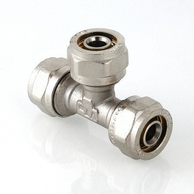 Фитинг обжимной тройник VALTEC VTm.331.N.261626 26x16x26