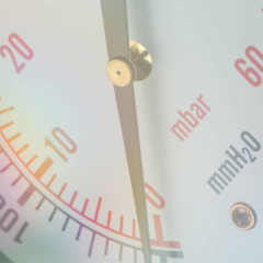 Манометр газовый Watts MG 63 (3/8",250мбар)