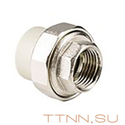 Муфта РосТурПласт комб. разъемная (американка), внутр. резьба 63х2" арт.15806