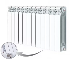 Биметаллический радиатор отопления RIFAR BASE VENTIL 500 BVR 13