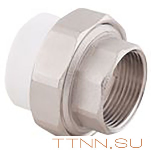 Муфта РосТурПласт комб. разъемная (американка), внутр. резьба 90х3" арт.30109