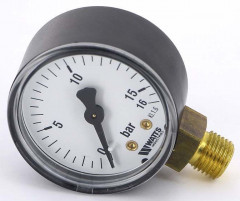 Манометр радиальный Watts F+R200 (MDR) 100/ 16x1/2"