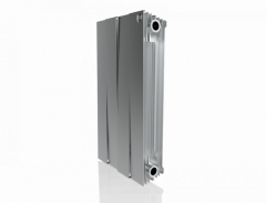 Биметаллический радиатор Royal Thermo Pianoforte 500 VD 4 секц. Silver Satin