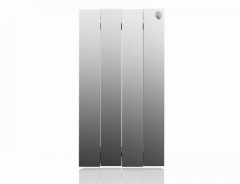 Биметаллический радиатор Royal Thermo Pianoforte 500 VD 4 секц. Silver Satin