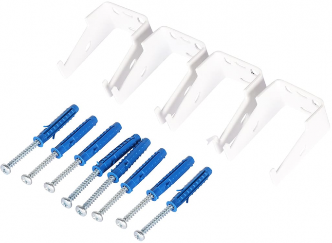 Стальной трубчатый радиатор 2-колончатый Rommer RST 2050/28 боковое подключение RAL9016