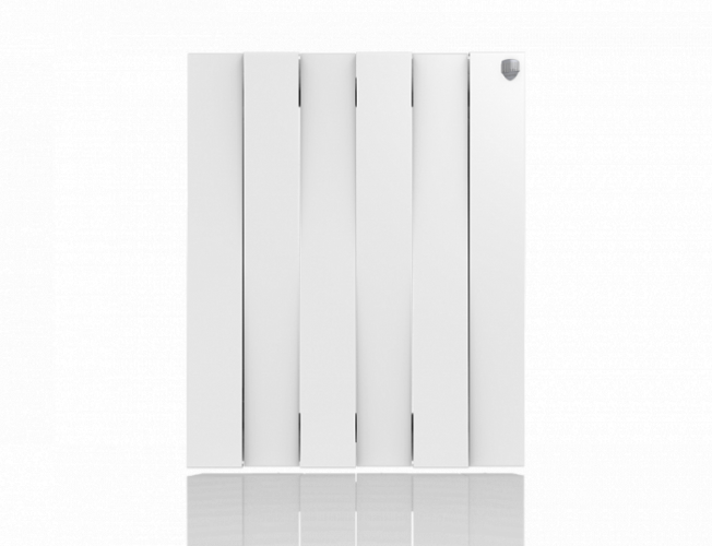 Биметаллический радиатор Royal Thermo Pianoforte 500 VD 6 секц. Bianco Traffico