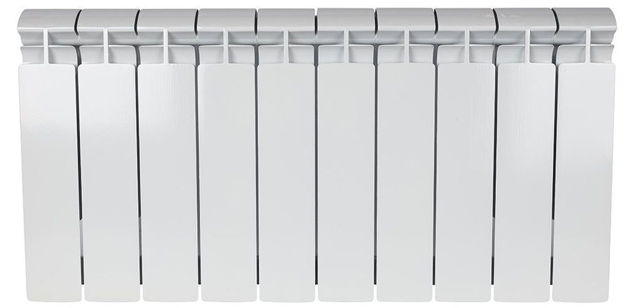 Биметаллический радиатор STOUT ALPHA 350 10 секций (SRB-2310-035010)