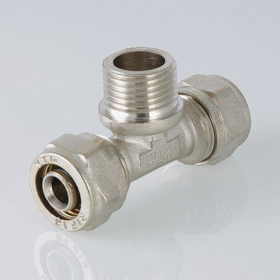 Фитинг обжимной тройник VALTEC VTm.333.N.200520 20x3/4"x20