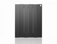 Биметаллический радиатор Royal Thermo Pianoforte 500 VD 6 секц. Noir Sable