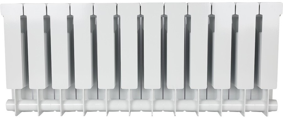Биметаллический радиатор STOUT ALPHA 350 12 секций (SRB-2310-035012)