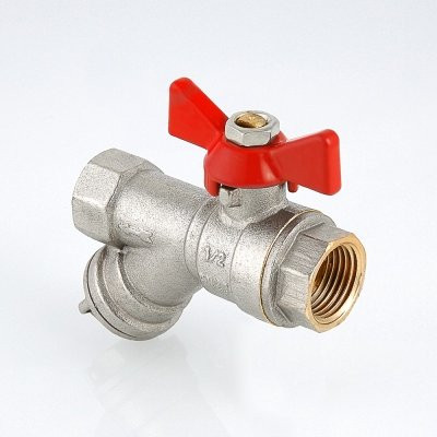 Кран шаровый с фильтром Valtec 1/2 VT.293 FF
