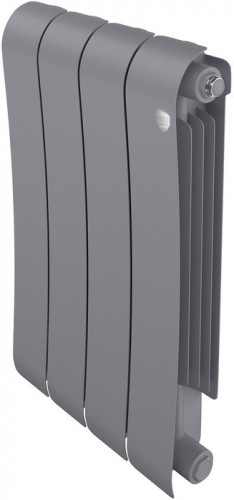 Биметаллический радиатор Royal Thermo Infinity 500 Silver Satin - 4 секц.