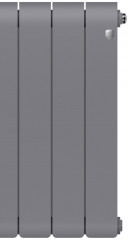 Биметаллический радиатор Royal Thermo Infinity 500 Silver Satin - 4 секц.