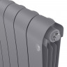 Биметаллический радиатор Royal Thermo Infinity 500 Silver Satin - 4 секц.