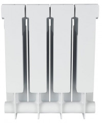 Биметаллический радиатор STOUT ALPHA 350 4 секции (SRB-2310-035004)