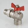 Кран шаровый с накидной гайкой угловой Valtec 1/2 VT.228.N.04