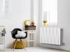 Биметаллический радиатор Royal Thermo Pianoforte 500 VD 8 секц. Bianco Traffico