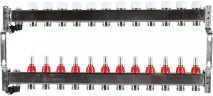 Для отопления Rommer 1"/3/4"x12 с расходомерами (RMS-1201-000012)