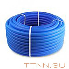 Труба гофрированная, синяя D32/27мм арт.29878