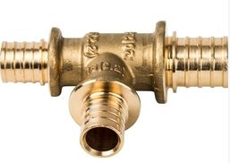 Тройник аксиальный STOUT 20х16х16 SFA-0014-201616