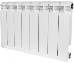 Биметаллический радиатор STOUT ALPHA 350 8 секций (SRB-2310-035008)