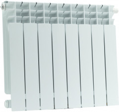 Биметаллический радиатор STOUT Titan 500 н/п 9 секции (SRB-3320-050009)