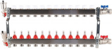 Для отопления Rommer 1"/3/4"x12 с расходомерами (RMS-1210-000012)