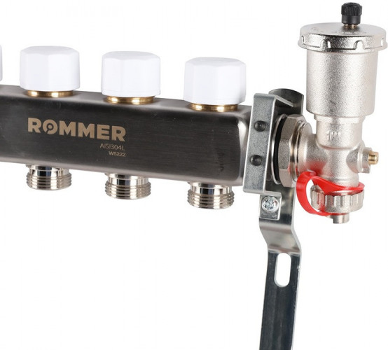 Для отопления Rommer 1"/3/4"x12 с расходомерами (RMS-1210-000012)