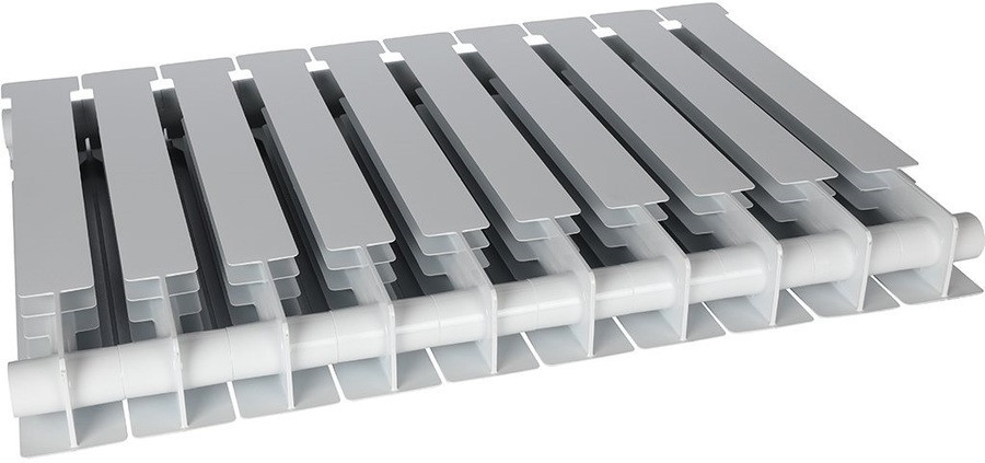 Биметаллический радиатор STOUT ALPHA BM 500 10 секций (SRB-2310-050010)