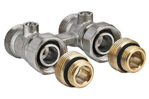 Узел нижнего подключения радиатора комплект Valtec 1/2*3/4 VT.345K.N.E04