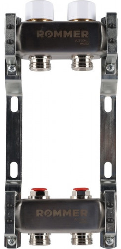 Для отопления Rommer 1"/3/4"x2 с запорными клапанами (RMS-3200-000002)