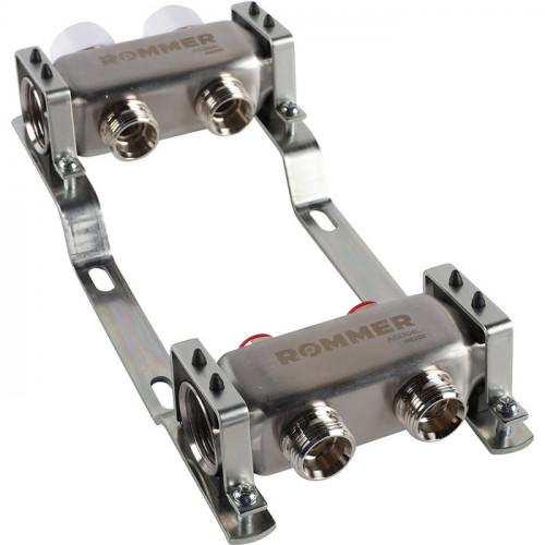 Для отопления Rommer 1"/3/4"x2 с запорными клапанами (RMS-3200-000002)
