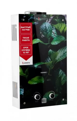 Водонагреватель проточный газовый Arideya JSD 20 G1 L (Листья)