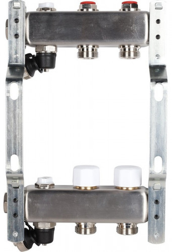 Для отопления Rommer 1"/3/4"x2 с запорными клапанами (RMS-3201-000002)