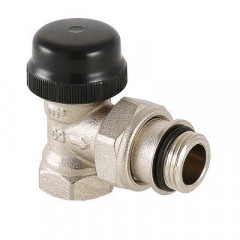 Клапан термостатический для радиатора угловой с преднастройкой Valtec KV 0,1-0,6 1/2&quot; VT.037.N.04