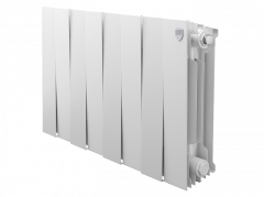 Биметаллический радиатор Royal Thermo Piano Forte 300 /Bianco Traffico 8 секц.