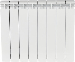 Биметаллический радиатор STOUT ALPHA BM 500 8 секций (SRB-2310-050008)