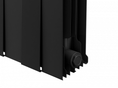 Биметаллический радиатор Royal Thermo Piano Forte 300 /Noir Sable 16 секц.
