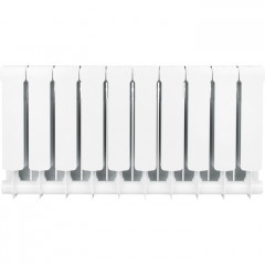 Биметаллический радиатор STOUT SPACE 350 10 секций (SRB-0310-035010)