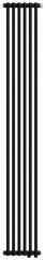 Стальной трубчатый радиатор 2-колончатый Royal Thermo Shift R22 VC2180 - 06 секц. RAL9005m, нижнее 1/2