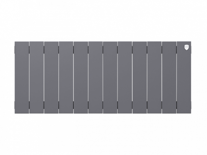 Биметаллический радиатор Royal Thermo Piano Forte 300 /Silver Satin 12 секц.