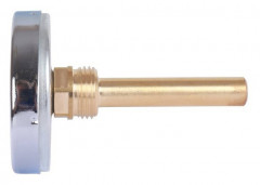 Термометр биметаллический с погружной гильзой Watts F+R801 (T) 63/100