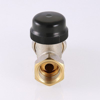 Клапан термостатический для радиатора прямой с преднастройкой Valtec 3/4 VT.038.N.05