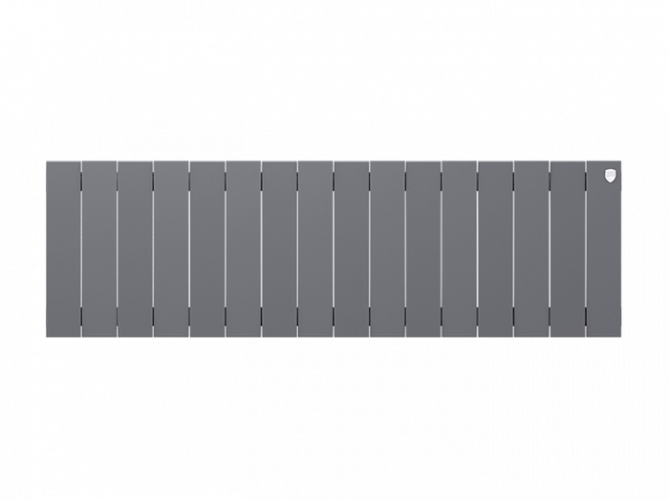 Биметаллический радиатор Royal Thermo Piano Forte 300 /Silver Satin 16 секц.