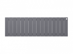 Биметаллический радиатор Royal Thermo Piano Forte 300 /Silver Satin 16 секц.