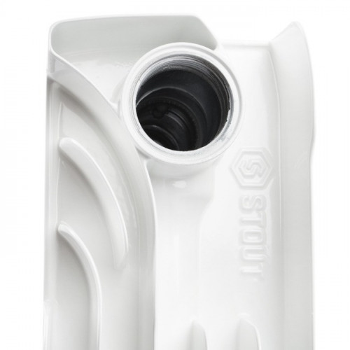 Биметаллический радиатор STOUT SPACE 350 4 секции (SRB-0310-035004)